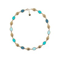 Collana Aquaforte Donna CARAMELLE MARINE OVALI in Argento H4185009